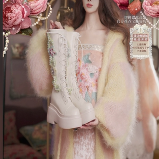 重工刺绣美鞋 1025直播258高端新品 巴洛克公主