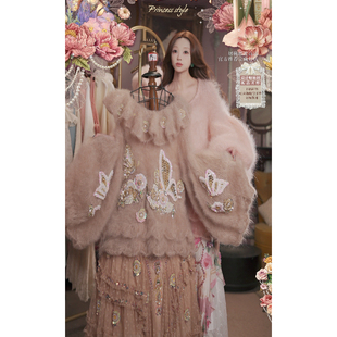 1203直播194双12福利进口超幼·鎏金海棠·羊毛3件套80 120