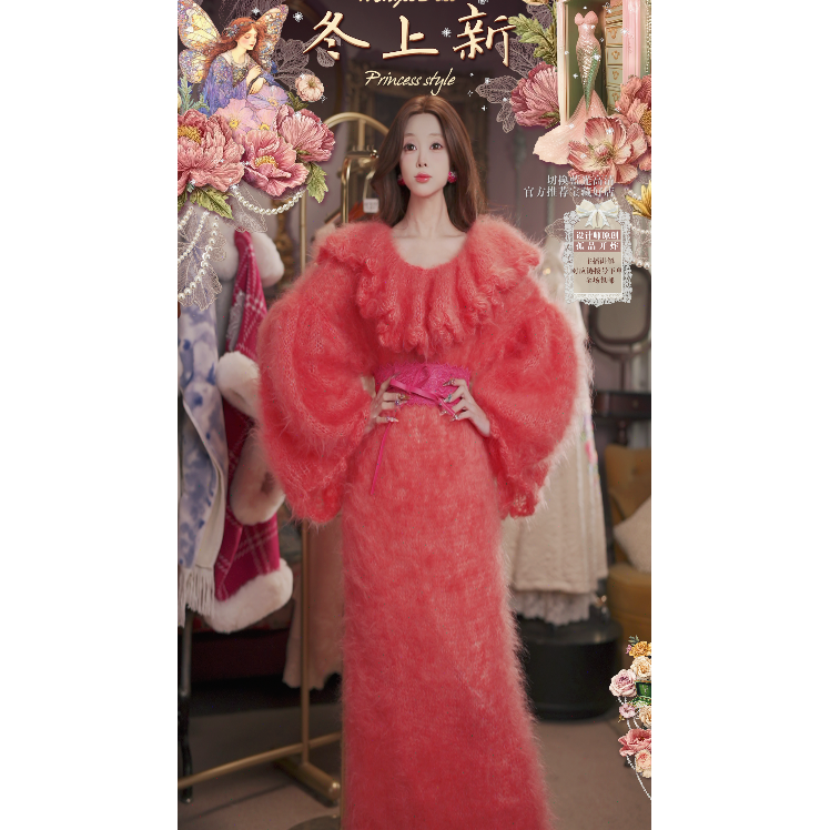 1231直播178洛可可至臻·樱桃甜酒·超幼羊毛连衣裙3件套,服饰配件/皮带/帽子/围巾,帽子,淘宝优惠券,粉丝福利购,淘宝优惠卷