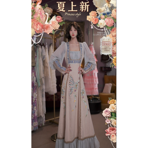 0427直播116年度限定·洛可可珍藏版·调香师·浮雕vintage裙