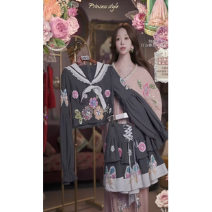 120 0315直播205高端春上新重工刺绣2件套80