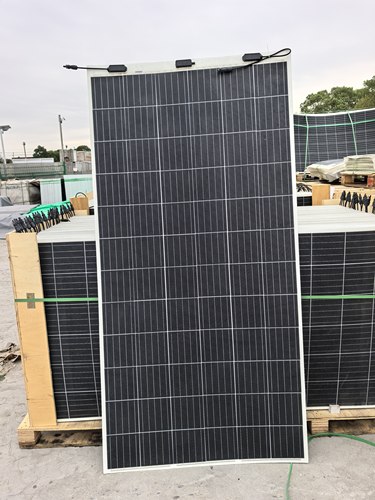 全新上迈轻质柔性光伏组件太阳能发电板鱼塘船舶自投电站阳台光伏