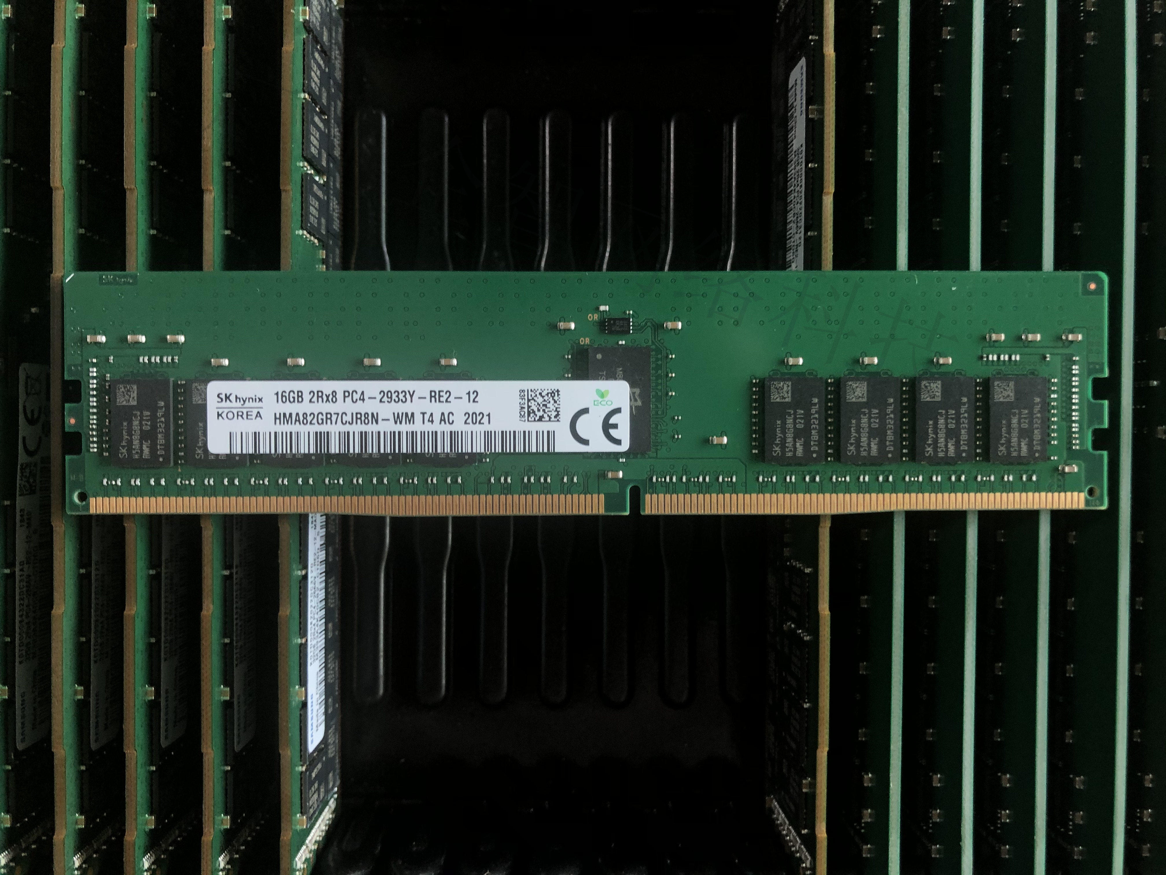 dell/戴尔 海力士全新16gb ddr4 2933 ecc rdimm服务器工作站内存