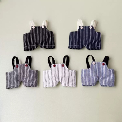 配饰labubu娃娃衣服毛衣帽子短裤拉布布头套牛仔裙墨镜15cm11