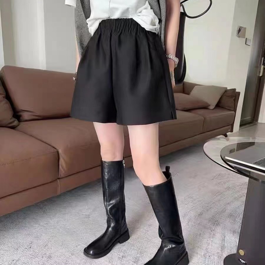 复古A字阔腿短裤女欧洲站2026春秋新款欧货女装时尚休闲五分裤潮