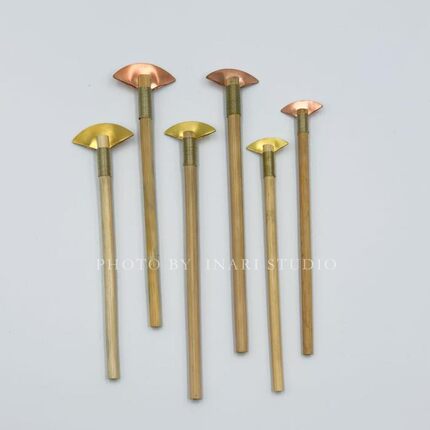 稻荷Inari 贵州丹寨蜡刀 黄铜红铜 蜡染绘画 纯手工制作 DIY