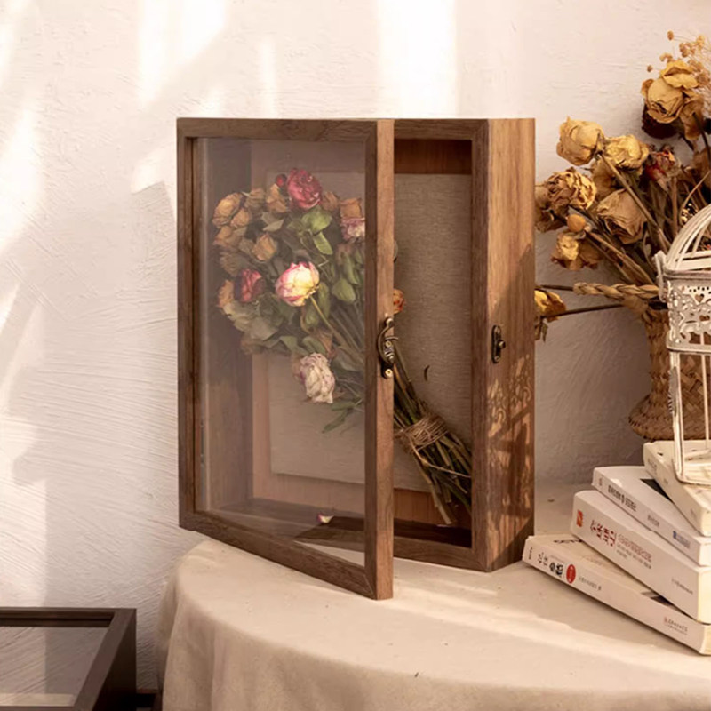 翻盖相框中空立体标本框软木板昆虫植物干花diy收纳盒画框真玻璃,家居饰品,相框/画框,淘宝优惠券,粉丝福利购,淘宝优惠卷