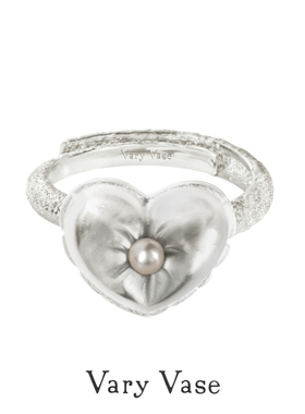 Vary Vase 气球爱心戒指 珍珠原创设计小众可爱甜酷礼物