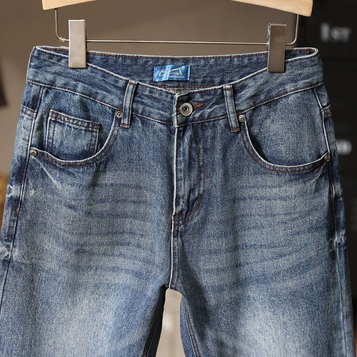 Ретро прямые свободные джинсы, штаны для отдыха, большой размер, свободный прямой крой