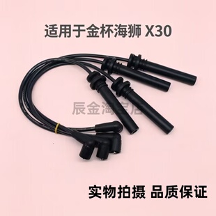 适用金杯新小海狮X30L高压线小货车T30T32T50T52点火分缸线点火线