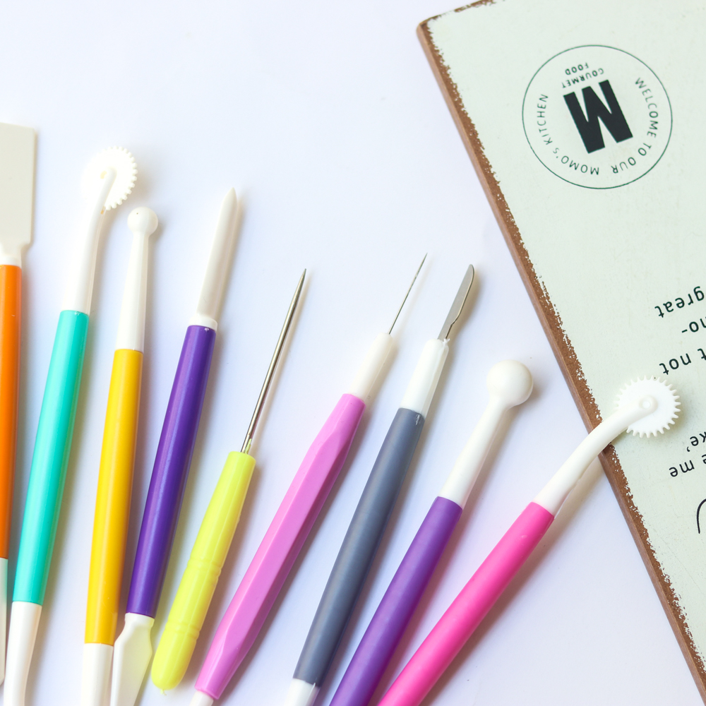 排气刻刀丸棒套装多用途工具翻糖