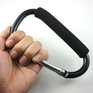 d型16cm铝钩带海绵大挂钩快挂扣