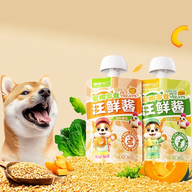 咕噜酱狗狗零食湿粮包