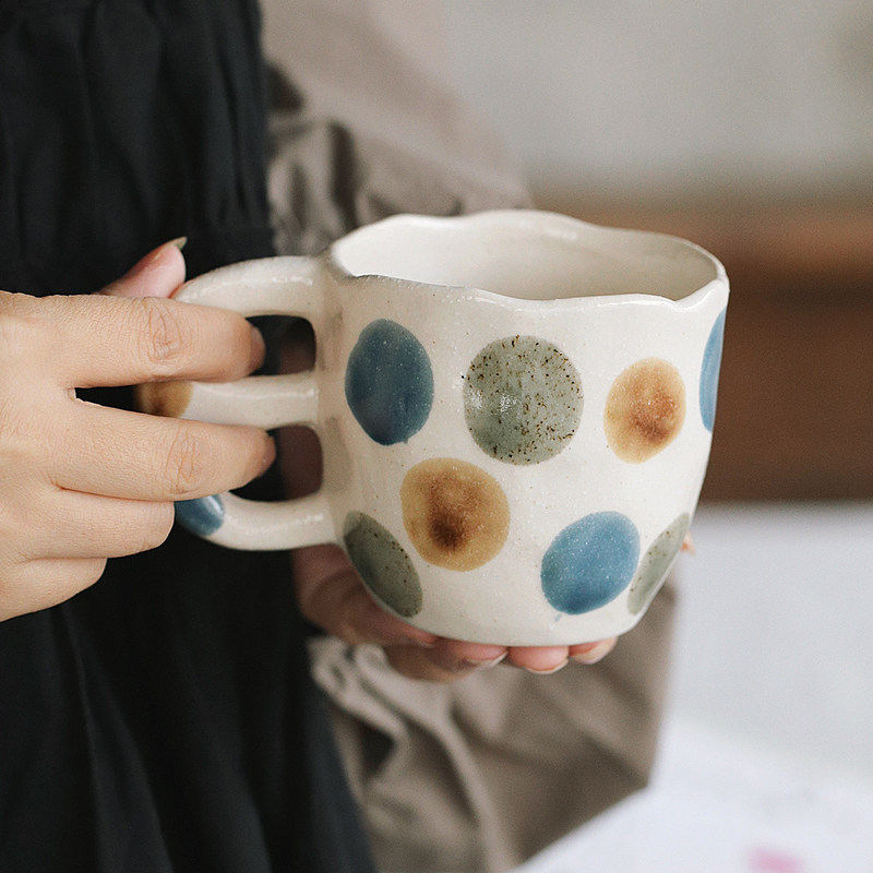 拾器集马克杯B形创意个性可爱小清新韩式高颜值漂亮咖啡牛奶水杯,餐饮具,马克杯,淘宝优惠券,粉丝福利购,淘宝优惠卷