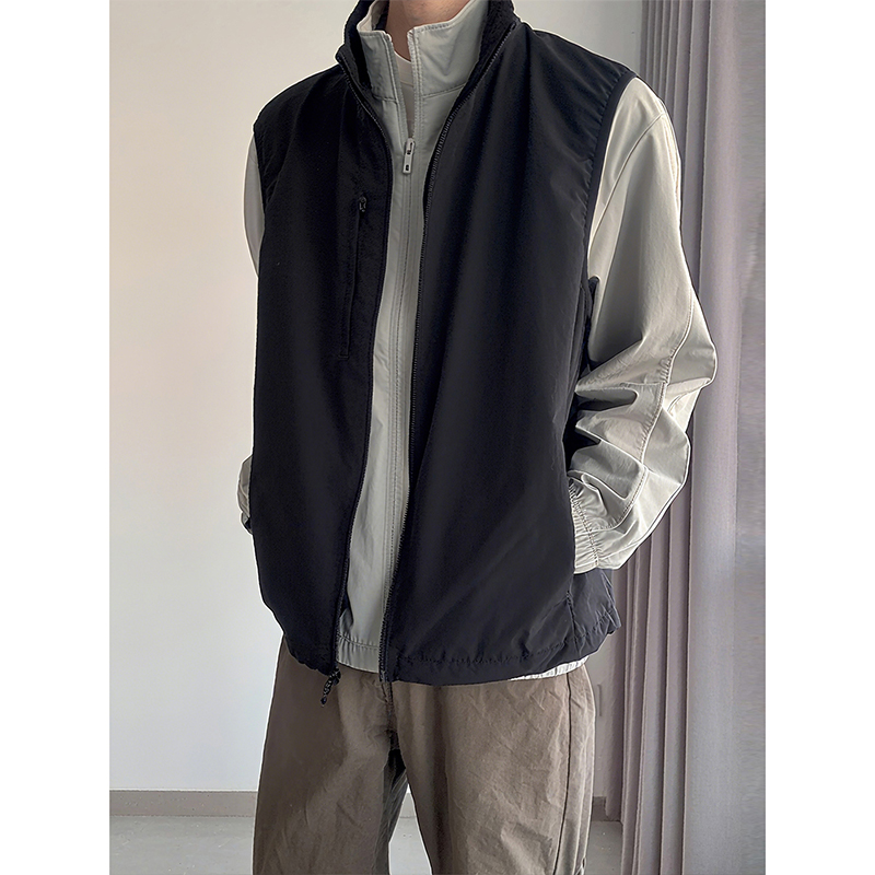 速干叠穿背心美式山系机能户外