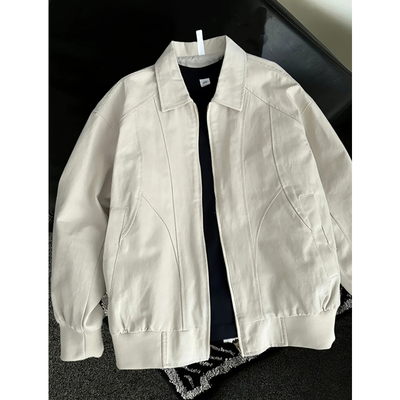 美式复古解构工装外套男款春秋