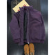 冬季 紫色美式 bomber飞行棉服男款 加厚棒球服棉衣cleanfit夹克外套