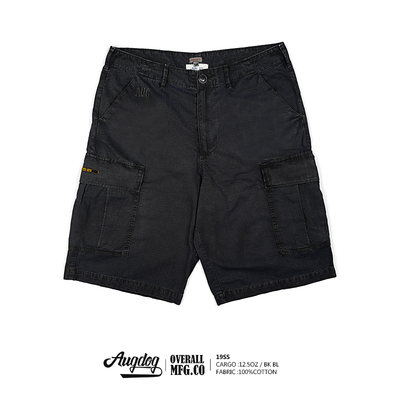 七分裤蜡染多口袋宽松七分裤宽松