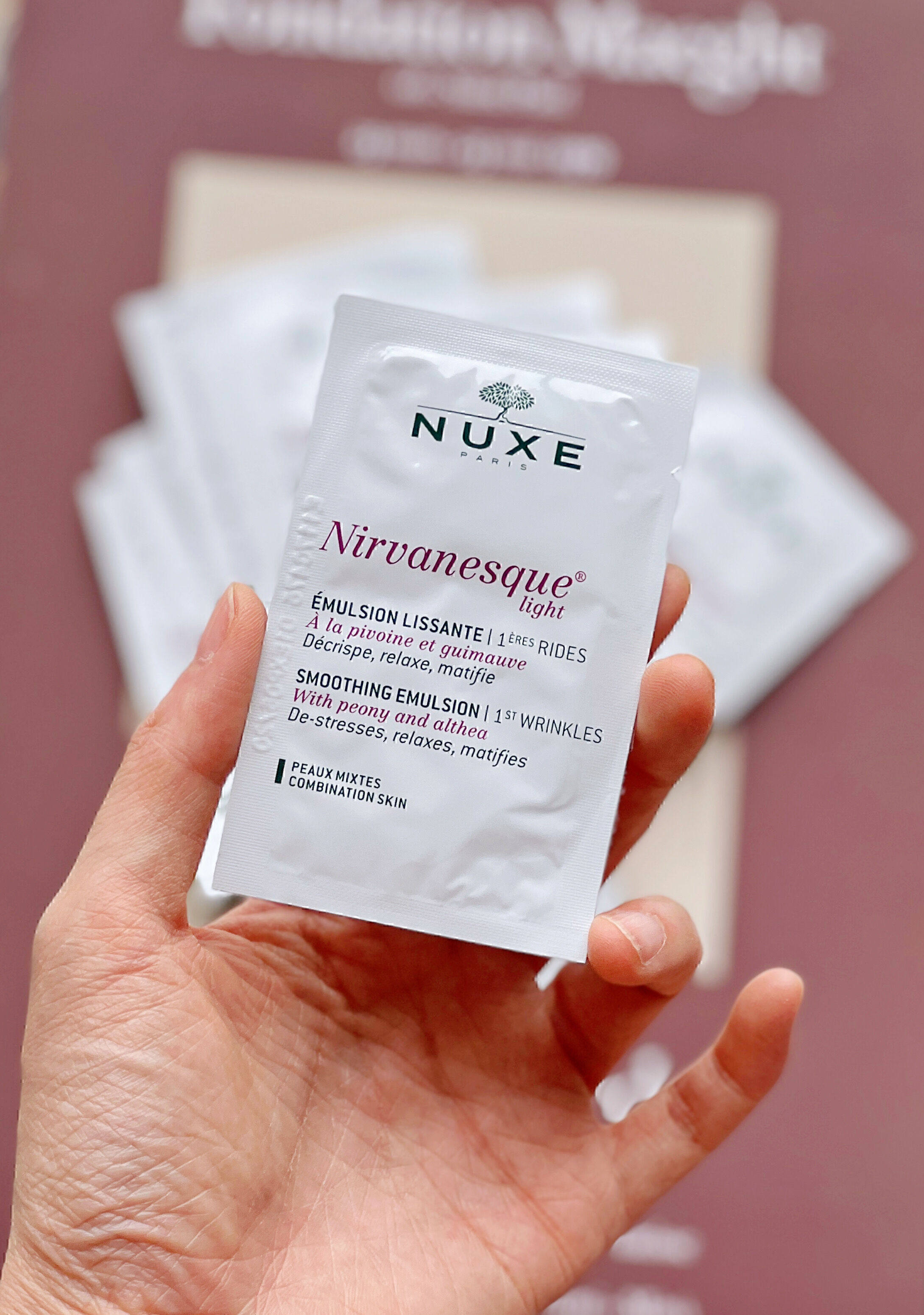 【包邮】福利！涂脚都值了！好评连连～NUXE欧树抚纹抗皱轻盈乳液