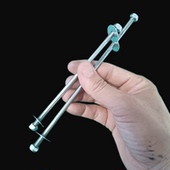 304马扎不锈钢轴中间轴杆实木折叠板凳配件铁丝杆中轴交叉凳丝杆