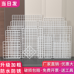 网格网片铁丝网阳台围栏护栏防护网格猫狗栅栏鸡笼养殖隔离网铁艺