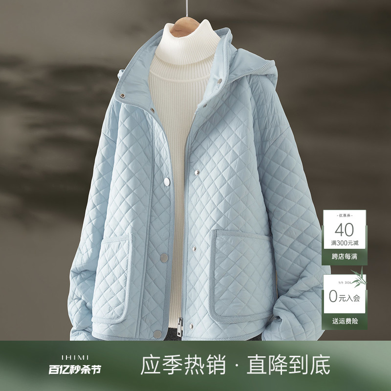 IHIMI海谧设计感休闲风棉服外套