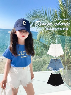 墨墨哒短裤牛仔牛仔短裤