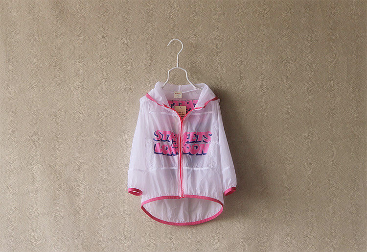 한국판 남아 여아  용 봄 여름 의류 자외선 차단 재킷 자외선 차단 윈드브레이커 통기성 긴 소매