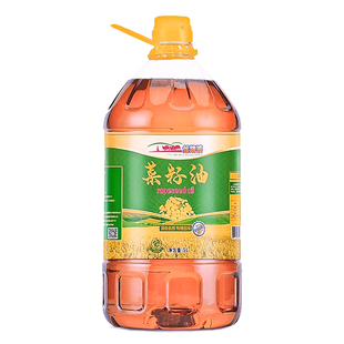 甘肃景泰丝路荟菜籽油5L 桶炒菜食用油