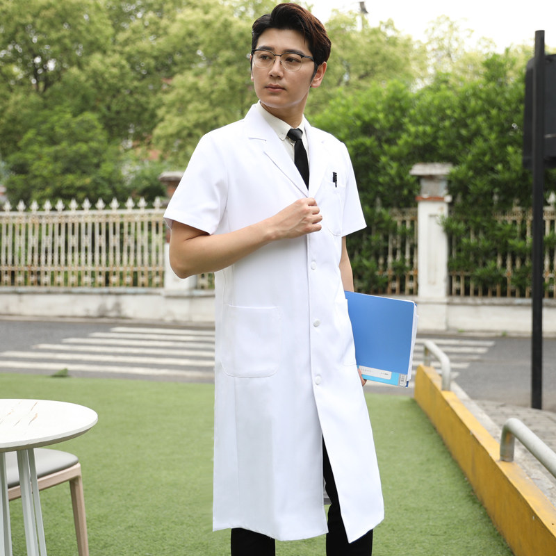 618活动新品 高端抗静电白大褂短长袖男医生服装医疗机构美容演出在类目 男装, 套装, 工装制服中 - 来自Buy2taobao.com提供专业的淘宝代购服务