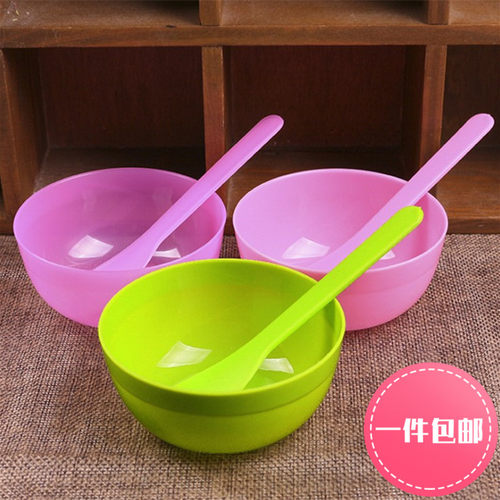 美容勺子件套diy面膜碗工具塑料