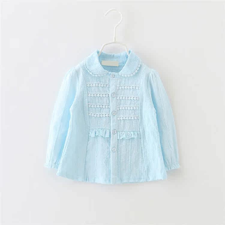 Chemise fille à manche longue - Ref 2086368 Image 1