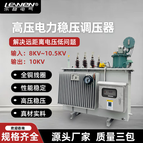 高压馈电8000V-10.5KV线路自动升压稳压器10KV调压器油田户外矿井