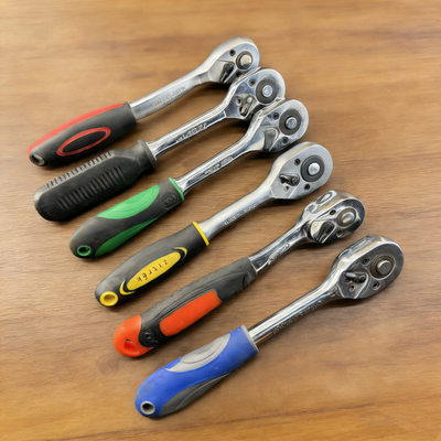 库存3/8中飞72齿棘轮扳手快速双向大飞套筒扳手汽修维修工具套装