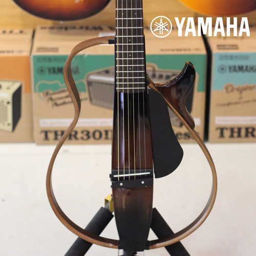 YAMAHA雅马哈SLG200SJ静音便携民谣电箱吉他进阶jita电木琴