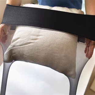 牛货 高弹无缝超深裆超薄性感全透明面膜丝滑零感黑色防勾连裤袜