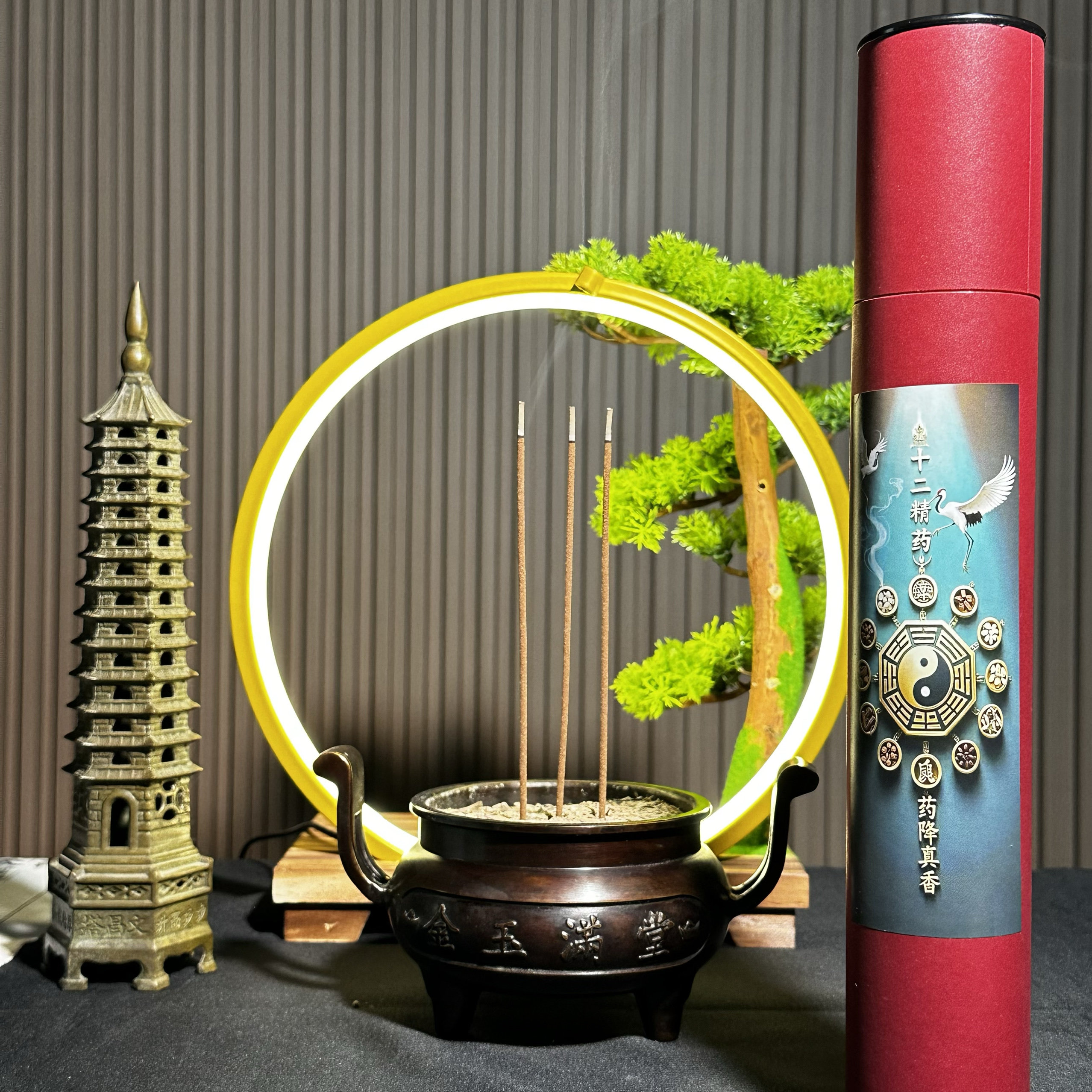 道门十二精药七香净宅百解香室内磁场清净气场荡秽传统手工线香
