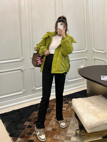 孕妇裤冬款开叉牛仔裤加绒直筒裤