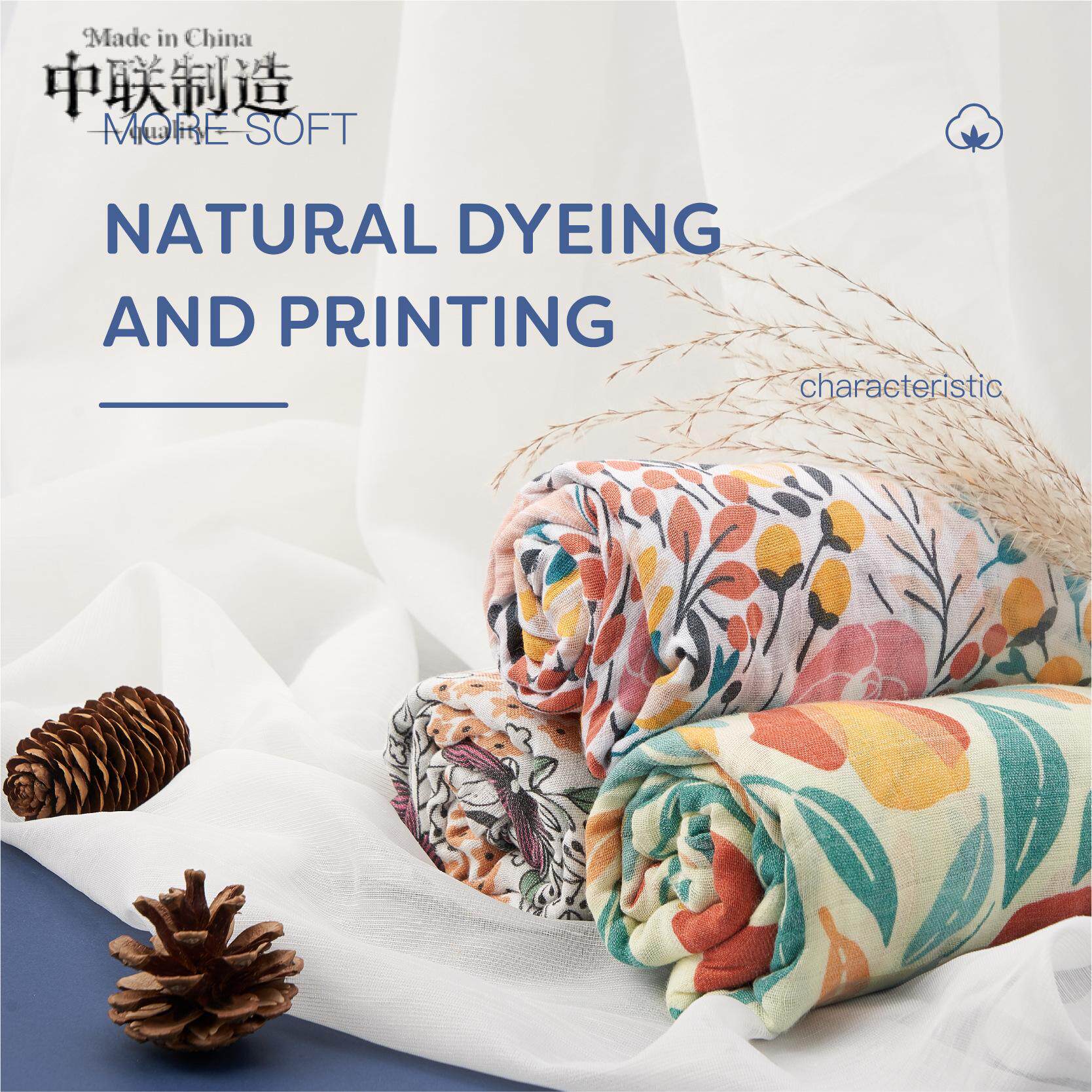 kangobaby 新生婴儿竹棉muslin抱被襁褓包巾浴巾夏薄baby blanket