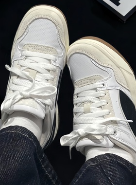 Puma/彪马 REBOUND 防滑耐磨 舒适低帮 平跟 圆头 复古百搭 板鞋