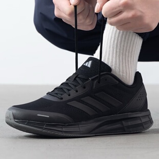 adidas Duramo 防滑耐磨 跑步鞋 网面透气 阿迪达斯 减震轻便