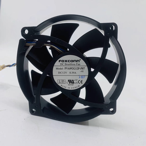 全新富士康 PVA092G12P-P07 DC12V 0.39A 9CM 4线CPU机箱散热风扇