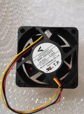 三菱 MMF-06H24SS CX1 24V 0.09A 6CM 6025 安川驱动器散热风扇