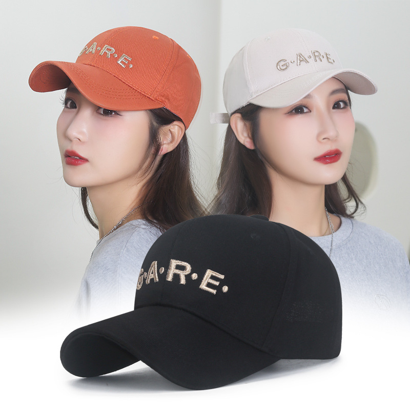 棒球帽遮阳帽男刺绣情侣青年韩版