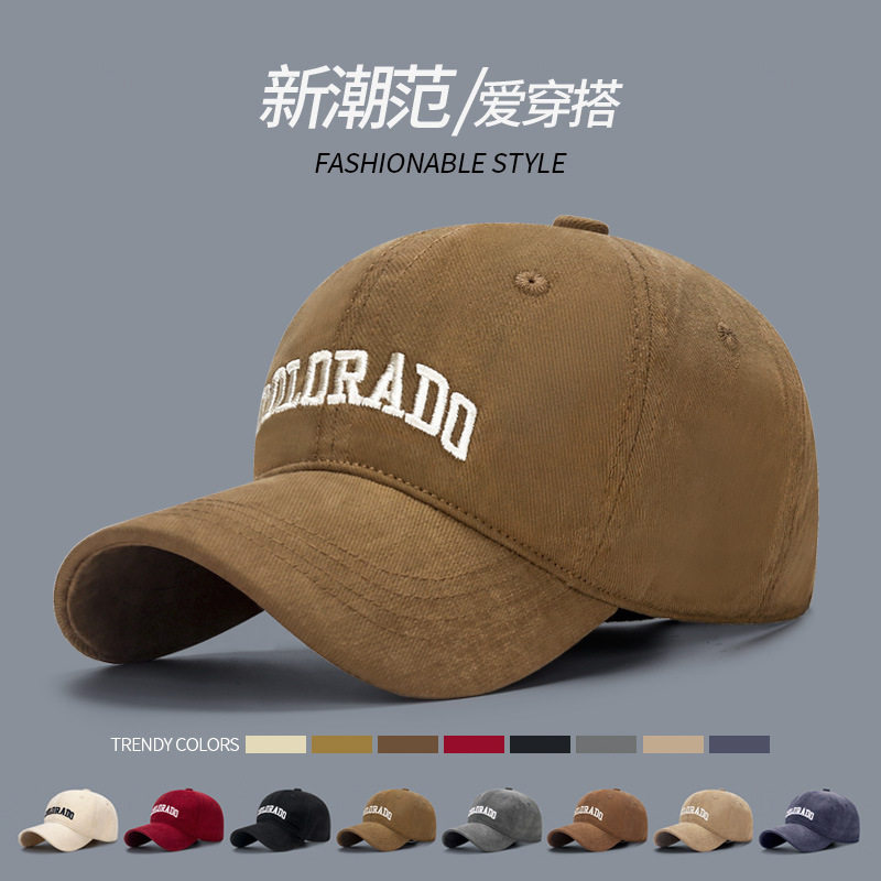 帽子棒球帽字母大头围显脸小韩版