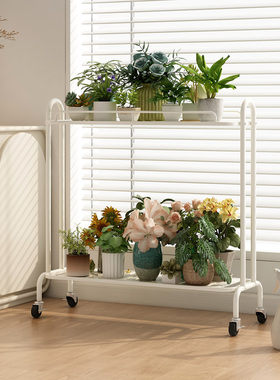 花架子客厅落地式家用移动阳台花架盆栽置物架多层绿萝多肉花盆架