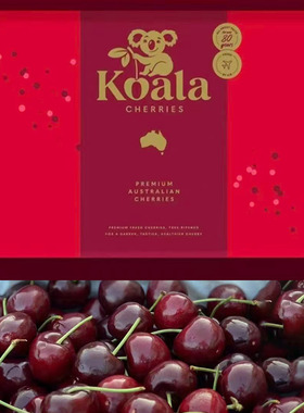 现货澳洲进口红金考拉kordia车厘子30+奇兰lapin红考拉黑车SF包邮