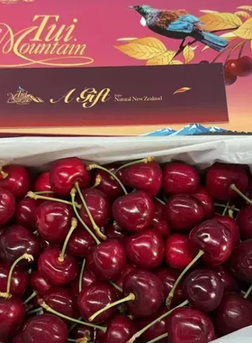 新西兰进口车厘子礼盒中澳塔哥Sylvia高端水果紫盒大樱桃顺丰包邮