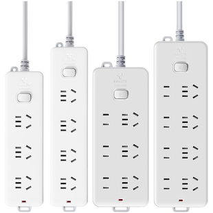 公牛插座正品插排带线插板 5m排插10米拖线板402/410多功能插线板