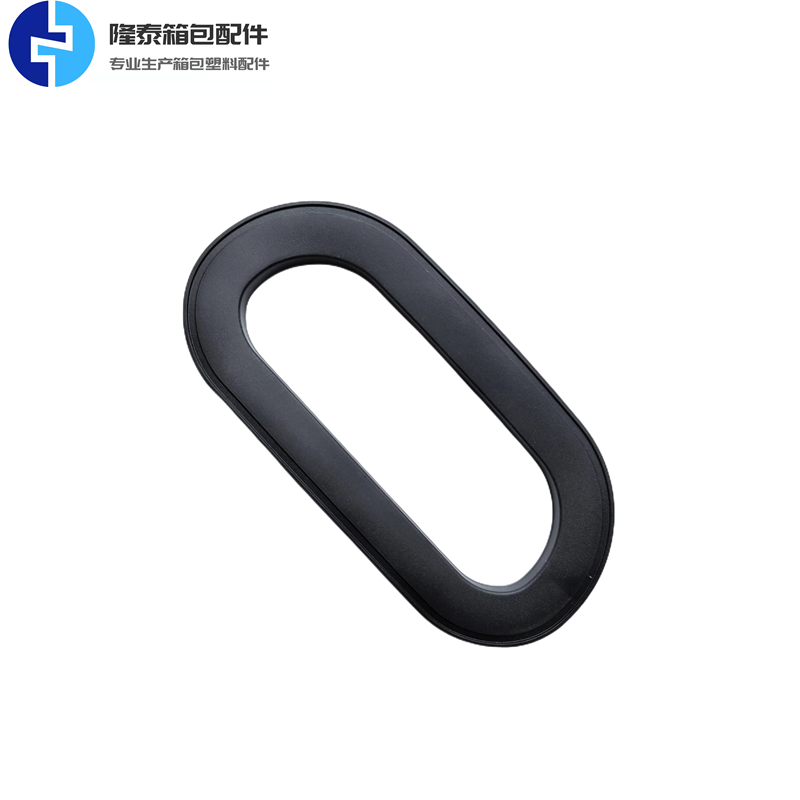 车线塑料袋公文袋拎手PVC软胶手把车缝O型购物袋手袋椭圆形提手